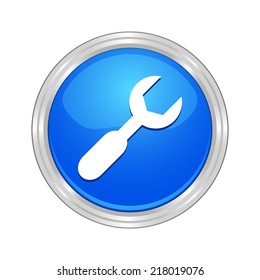 Beautiful Tools Wrench web icon