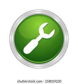 Beautiful Tools Wrench web icon