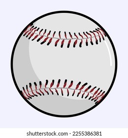 schöne traditionelle Baseballvektorkunst