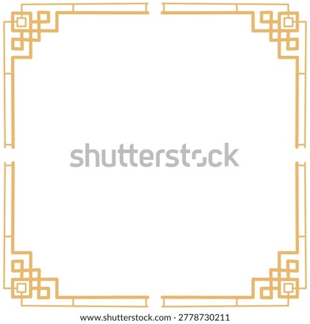 Beautiful traditional Korean frame border featuring vibrant red, blue, yellow, and green colors inspired by classic Korean cultural art and decorative patterns. Perfect for invitations, greeting cards, packaging, branding, social media graphics, certificates, and ornamental design projects. The colorful traditional style creates an elegant and authentic Korean aesthetic appearance.