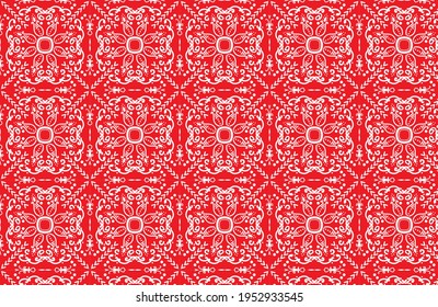 Beautiful traditional pattern graphic design.