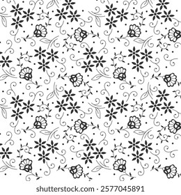 Beautiful Trandy Flower Design Pattern,Flower vector, Background, wallpaper.