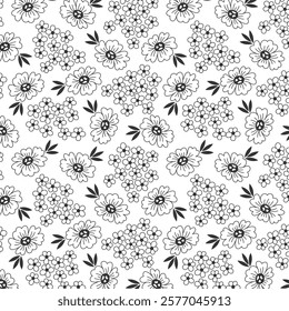 Beautiful Trandy Flower Design Pattern,Flower vector, Background, wallpaper.