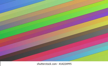 beautiful transparent colored lines crossing each other