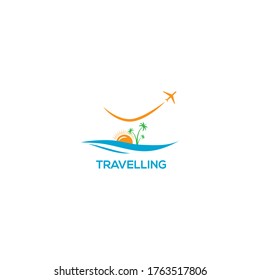 Beautiful Travelling Logo and icon.