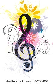 Beautiful Treble Clef