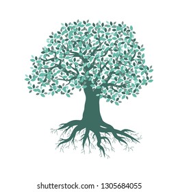 beautiful tree, logo icon