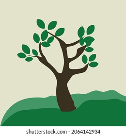 Schöner Baum neue Vektordatei