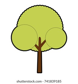 beautiful tree park icon