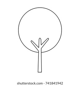 beautiful tree park icon