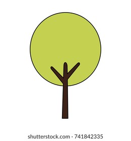 beautiful tree park icon