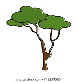 beautiful tree park icon