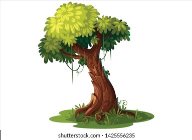 Beautiful tree vector illustration 2