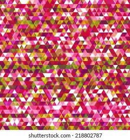 Beautiful Triangle Vector Background