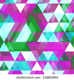 Beautiful Triangle Vector Background