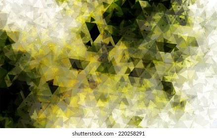 Beautiful Triangle Vector Background