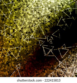 Beautiful Triangle Vector Background