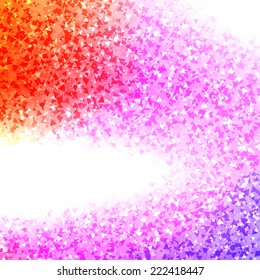 Beautiful Triangle Vector Background