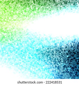 Beautiful Triangle Vector Background