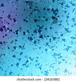 Beautiful Triangle Vector Background
