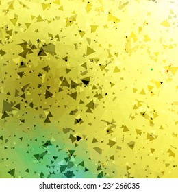 Beautiful Triangle Vector Background