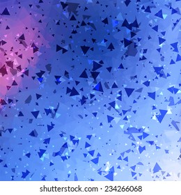 Beautiful Triangle Vector Background