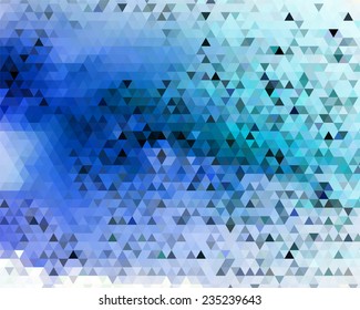 Beautiful Triangle Vector Background