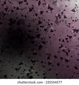 Beautiful Triangle Vector Background