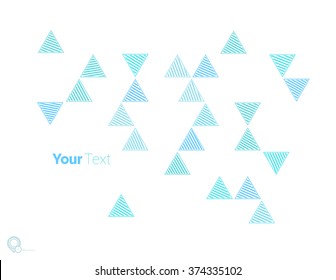 Beautiful Triangles Decoration Graphics for Your Content