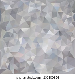   Beautiful Triangular Polygonal  background.  Abstract Vector illustration.