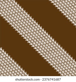 beautiful triangular woven brown background