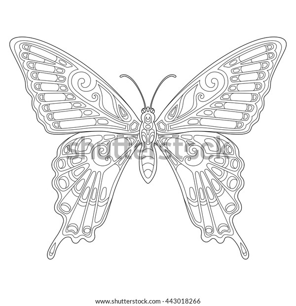 Featured image of post Butterfly Therapeutic Coloring Pages