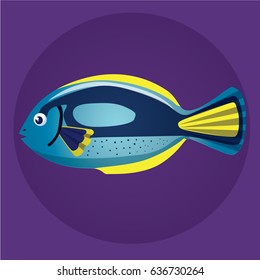 beautiful tropical fish
