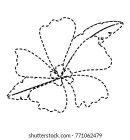 beautiful tropical flowers design 