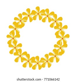 beautiful tropical flowers design 