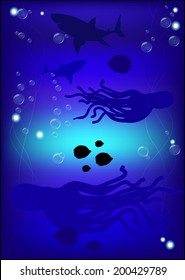 Beautiful underwater world