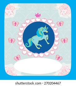 beautiful Unicorn card