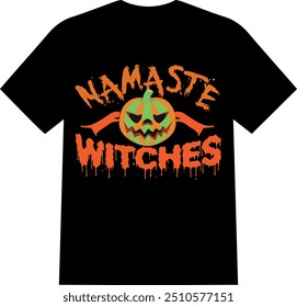 Um olho bonito e único pegando encantador halloween, wazzup minhas bruxas EUA homens e mulheres T SHIRT para meninos e meninas americanos | namaste bruxas | bruxas do dia das bruxas | 