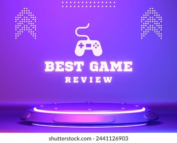 Beautiful and a unique  gaming banner.
Illustration in the vector format 