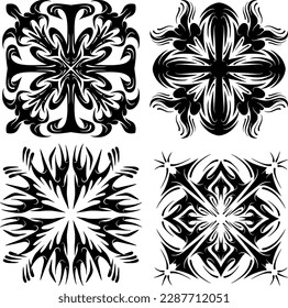 beautiful and unique mandala ornament vector for design template