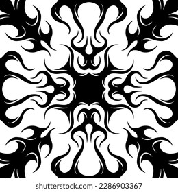 hermoso y único vector de ornamento para plantilla de diseño