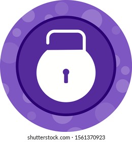 Beautiful Unlock Glyph Vector Icon