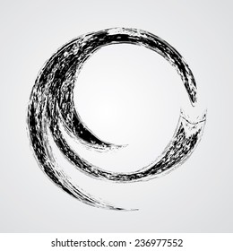 Beautiful Unusual Elegant Swirl. Decorative Elements For Background Designs. 