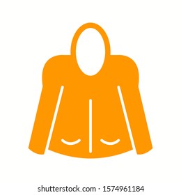 Beautiful Upper Glyph Vector Icon