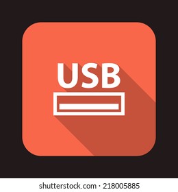 Beautiful Usb web icon