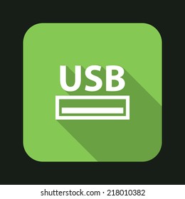 Beautiful Usb web icon