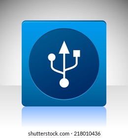 Beautiful Usb web icon