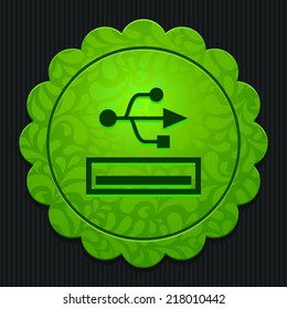 Beautiful Usb web icon