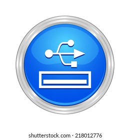 Beautiful Usb web icon