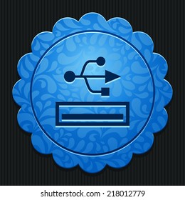 Beautiful Usb web icon